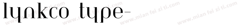 lynkco type字体转换